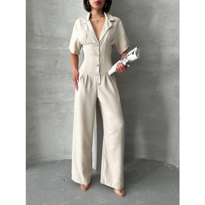 petite ateiler Uzun keten tulum s255059