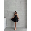 petite ateiler Kadın kare yaka kısa elbise s251188
