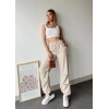petite ateiler Paraşüt pantolon bej
