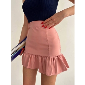 petite ateiler Altı fırfırlı etek pudra s24817