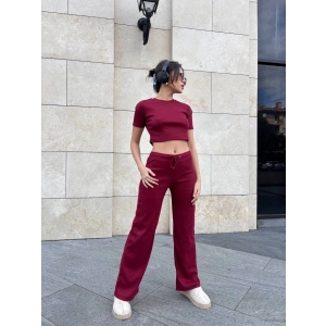 petite ateiler Bol paça pantolonlu alt üst takım