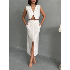 petite ateiler Çilek takım etek yelek