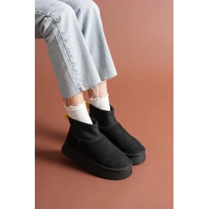 petite ateiler Cuen Siyah Süet Bot