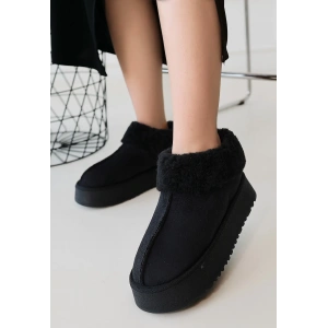 petite ateiler Edali Siyah Süet Bot