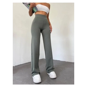 petite ateiler fitilli palazzo pantolon gri