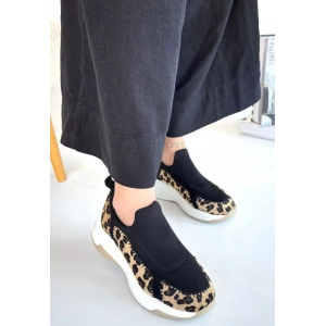 petite ateiler Kendy Leopar Süet Spor Ayakkabı