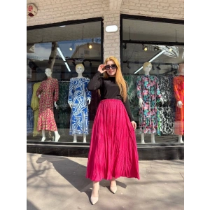 petite ateiler Kraş etek fuşya