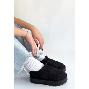 petite ateiler Mitay Siyah Süet Bot