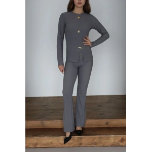 petite ateiler Ottoman alt üst takım gri pt510442