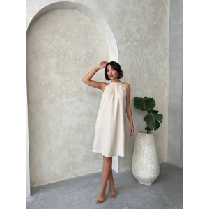 petite ateiler Salaş keten elbise