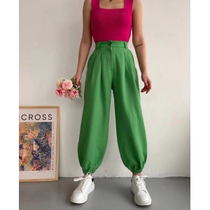 petite ateiler Şalvar pantolon yeşil s23202