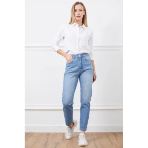 petite ateiler Yüksek bel mom jean pantolon