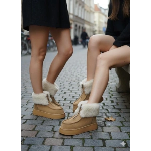 petite ateiler Zinya Taba Süet Bot