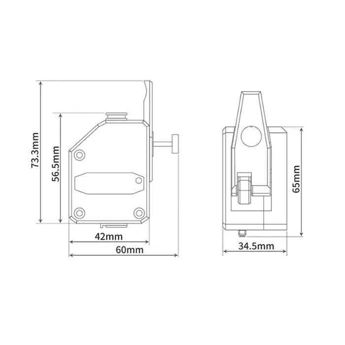 3D Yazıcı BMG Extruder Seti