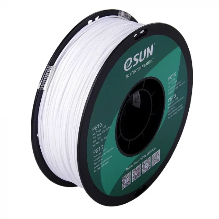 eSUN 1.75 mm PETG Beyaz Filament