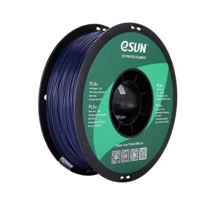 eSUN 1.75 mm PLA+ Koyu Mavi Filament 1KG