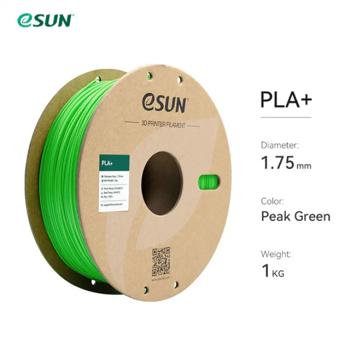 eSUN Açık Yeşil PLA+ Filament 1.75mm 1kg