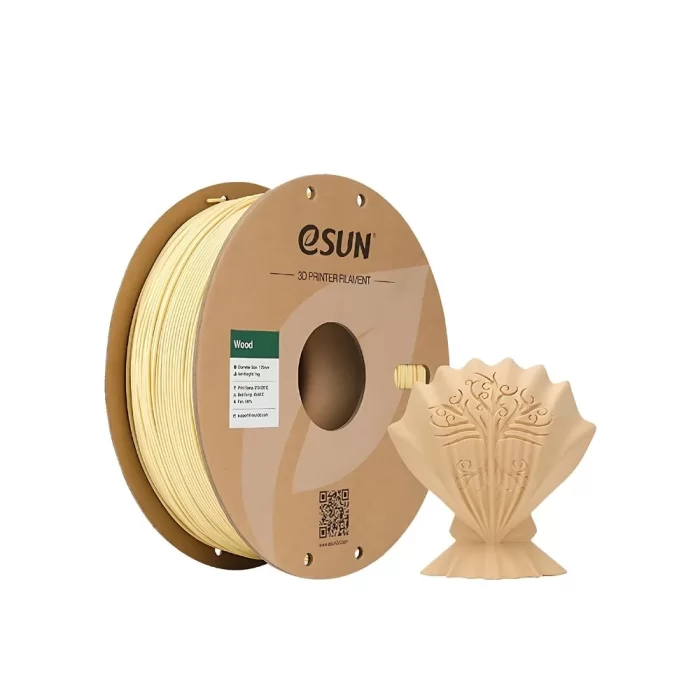 Esun Wood PLA Filament 1.75mm 1kg