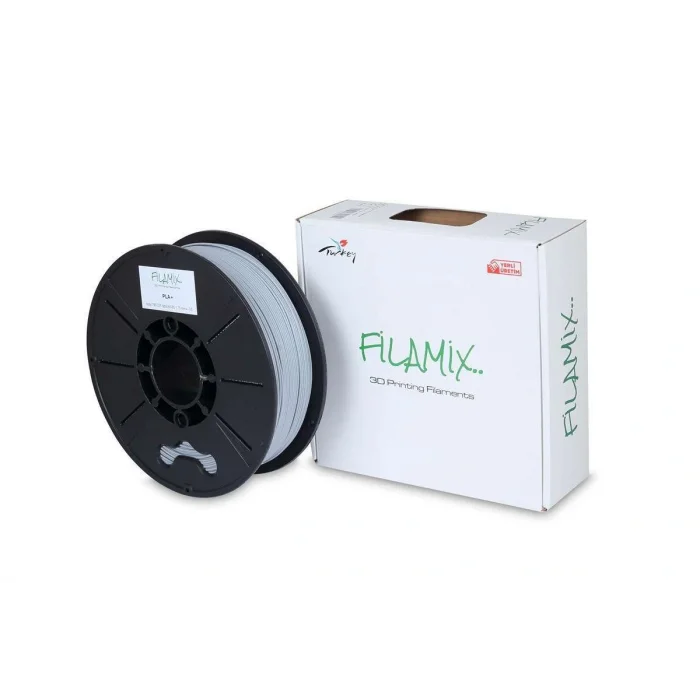 Filamix Gri Filament PLA+ 1.75mm 1KG