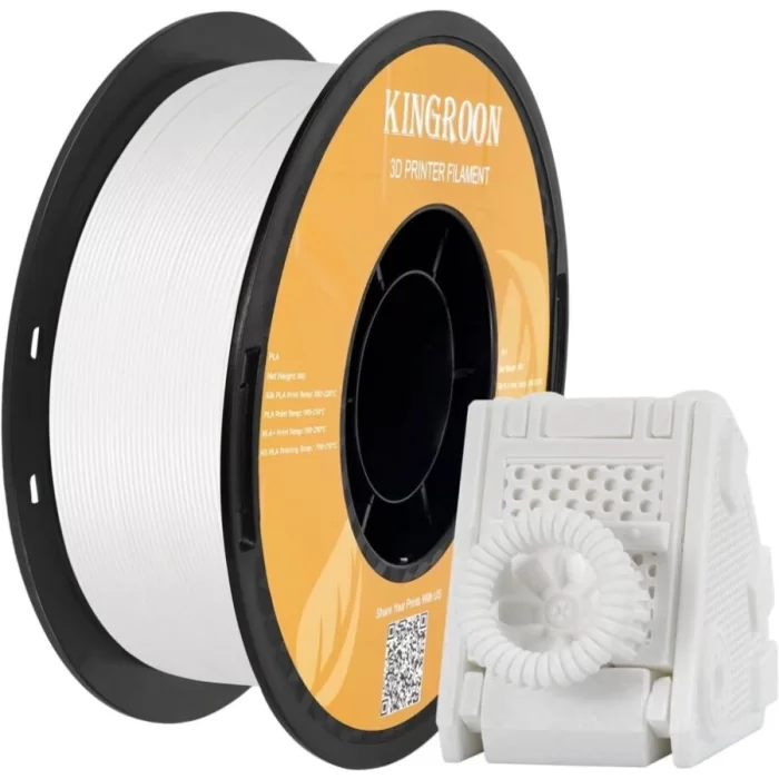 Kingroon Rapid PLA Beyaz Filament 1.75mm 1Kg