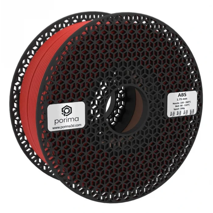 Porima Kırmızı ABS Filament 1.75mm 1kg
