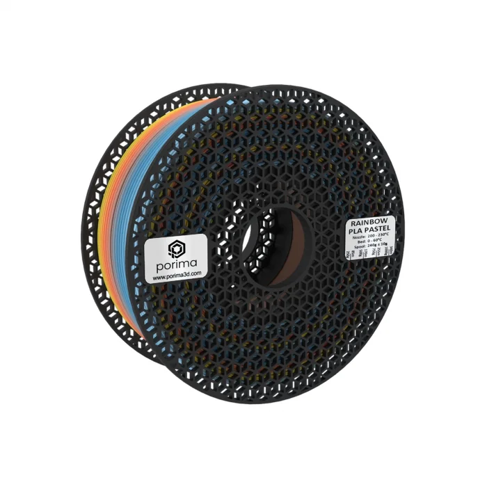 Porima Rainbow PLA Pastel Filament