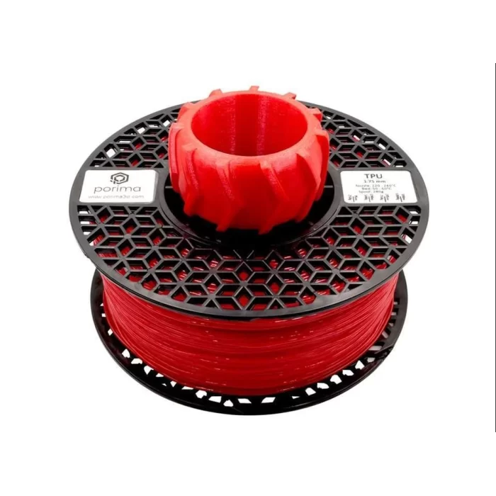 Porima TPU Flex Kırmızı Filament 0.5 kg