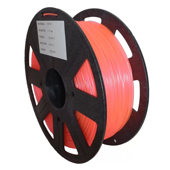 SAVA TPU FLEX Transparan Kırmızı Esnek Filament