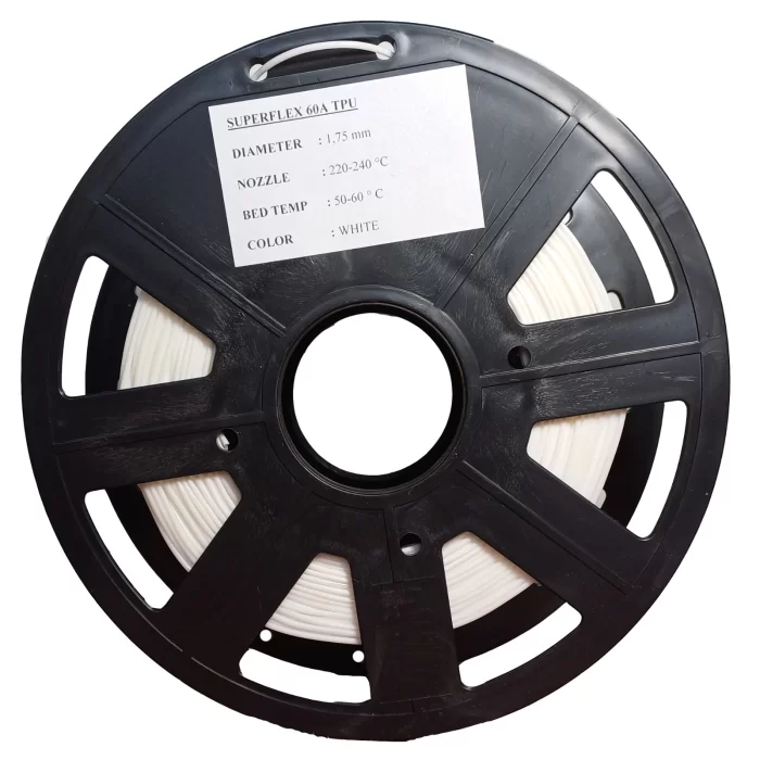 SAVA TPU SUPERFLEX 60A SOFT BEYAZ FİLAMENT