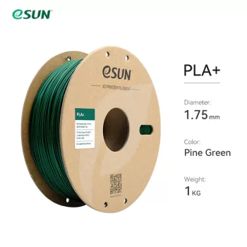 eSUN Çam Yeşili PLA+ Filament 1.75mm 1kg