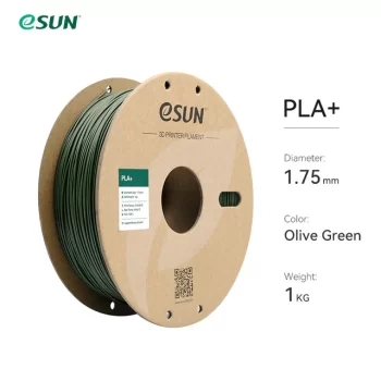 eSUN Zeytin Yeşili PLA+ Filament 1.75mm 1kg
