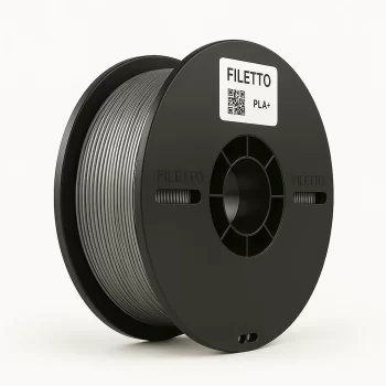 Filetto PLA+Gümüş Gri Filament 1.75mm 1 KG