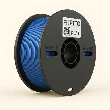 Filetto PLA+Metalik Mavi Filament 1.75mm 1 KG