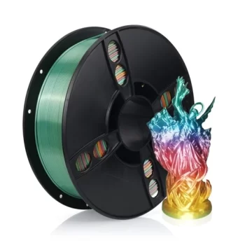 Kingroon PLA Silk Makaron Gökkuşağı Rainbow Filament 1.75mm 1kg