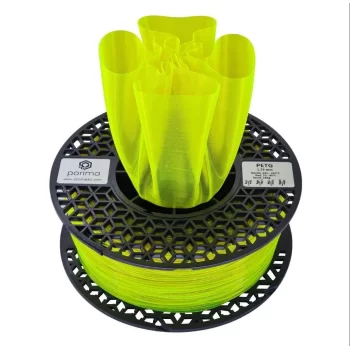Porima PETG Transparan Filament Neon Sarı 1kg