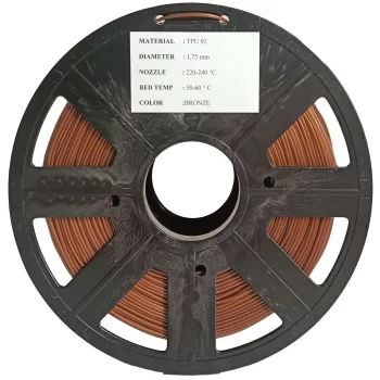 SAVA TPU FLEX (Shore 92A) BRONZ Esnek Filament 1.75mm 800 gr