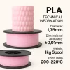 Filetto PLA+Toz Pembe Filament 1.75mm 1 KG