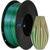 Kingroon PLA Silk üçlü renk Filament - Mavi Yeşil Turuncu