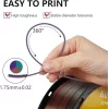 Kingroon PLA Silk üçlü renk Filament Yeşil Mor Bakır 1.75mm 1kg