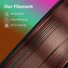 Kingroon PLA Silk üçlü renk Filament Yeşil Mor Bakır 1.75mm 1kg