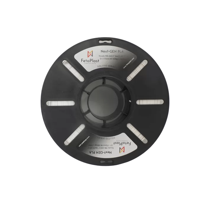 FetaPlast Next-Gen Solito PLA Filament - Beyaz