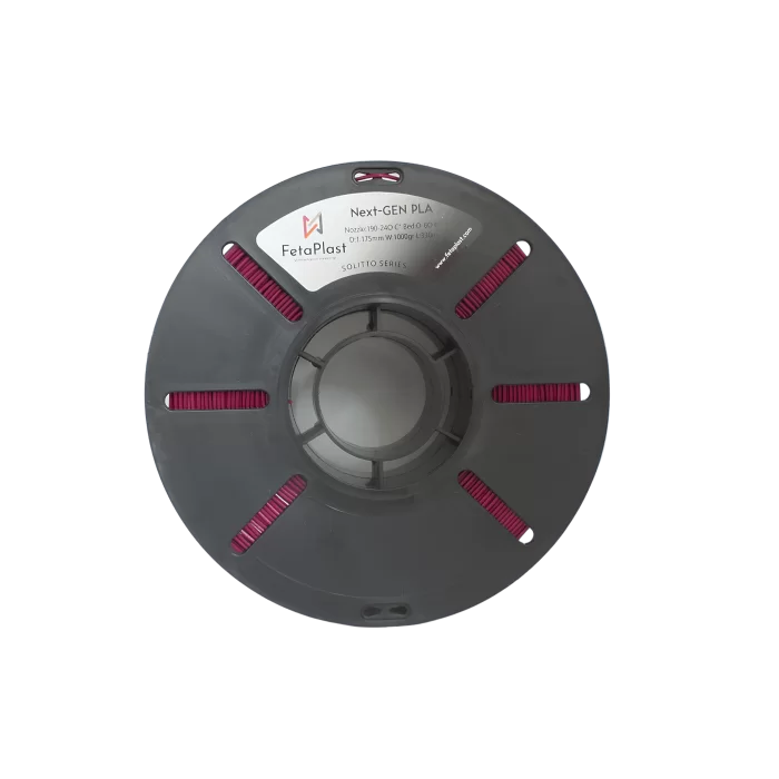 FetaPlast Next-Gen Solito PLA Filament - Bordo