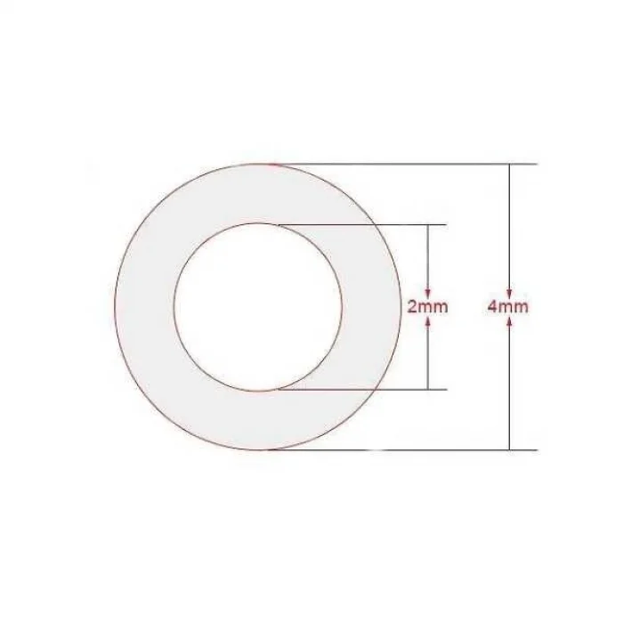 3D Yazıcı PTFE Teflon Boru- Beyaz