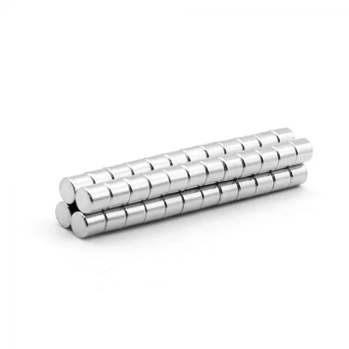 Ø4x4 mm N35 Neodyum Mıknatıs-10 Adet