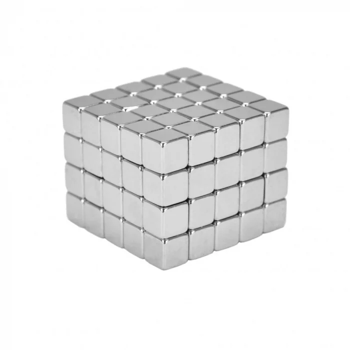 5x5x5 mm Neodyum Küp Mıknatıs-10 Adet
