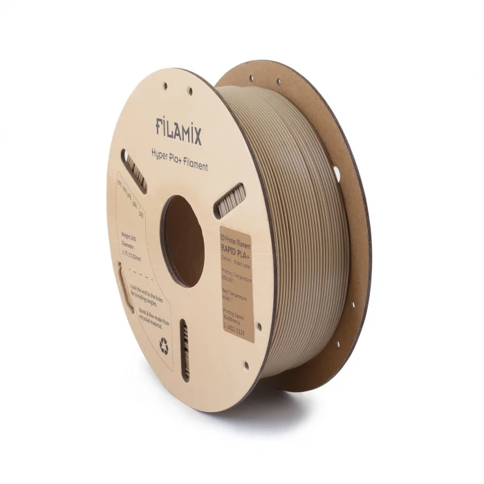 Filamix Hyper Pla + Filament Ahşap Rengi