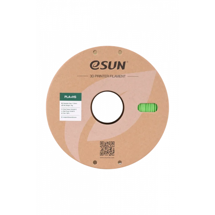 eSUN 1.75 mm PLA+HS Peak Green Filament