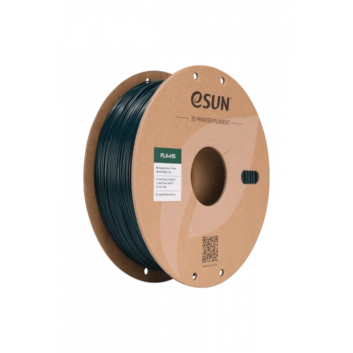 eSUN 1.75 mm PLA+HS Yeşil Filament