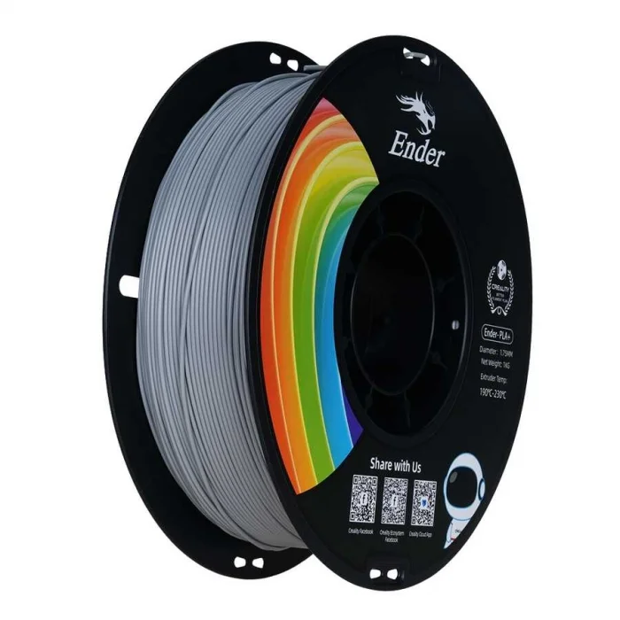Creality Ender PLA+ Filament Gri 1.75mm 1kg