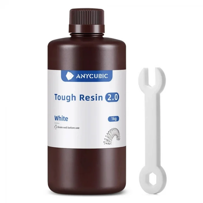 Anycubic Tough 2.0 Beyaz Reçine 1 kg